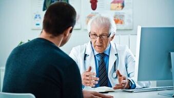 Une consultation d'un médecin avec des problèmes de pouvoir