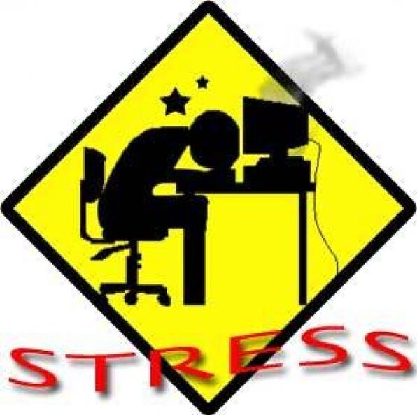 le stress comme cause de la diminution de la puissance masculine
