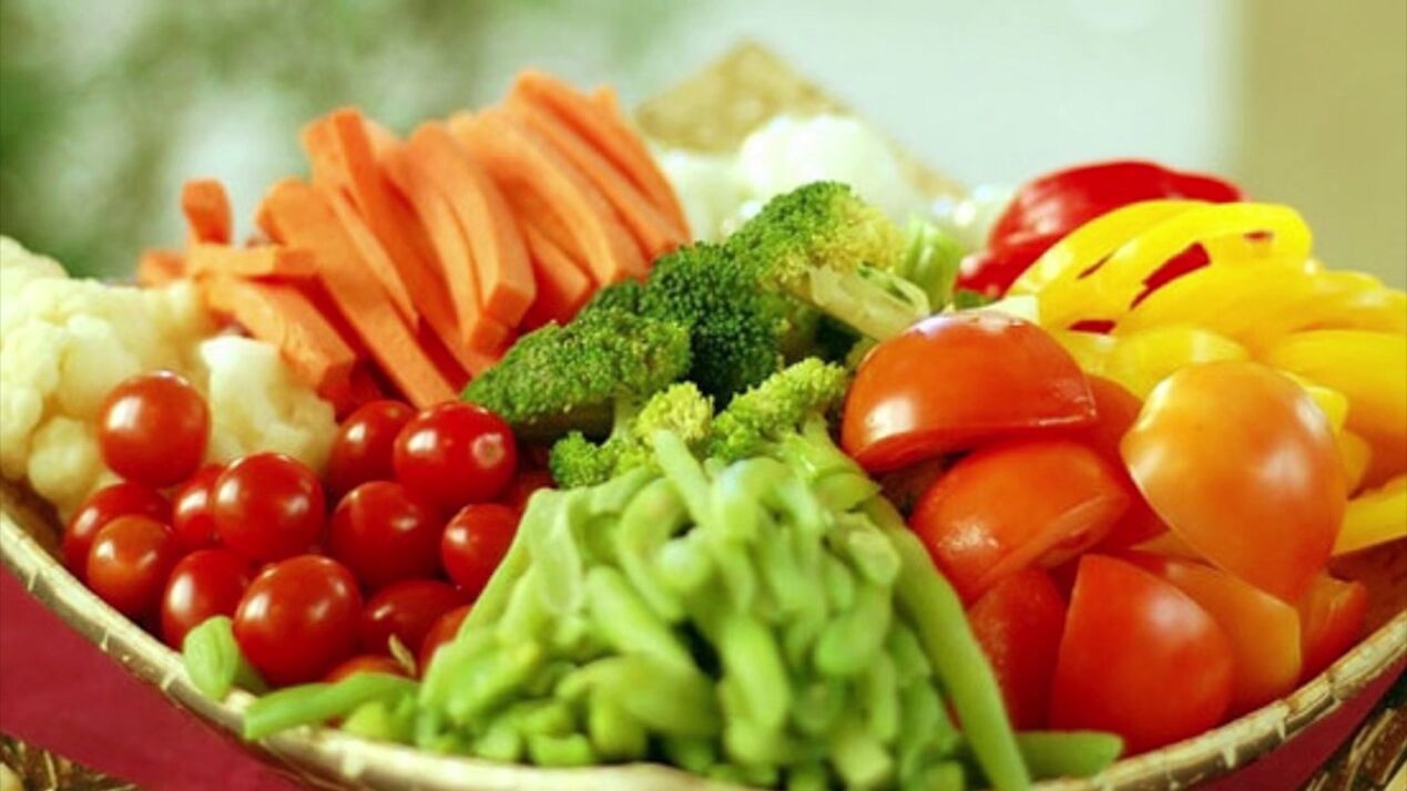 légumes pour la puissance